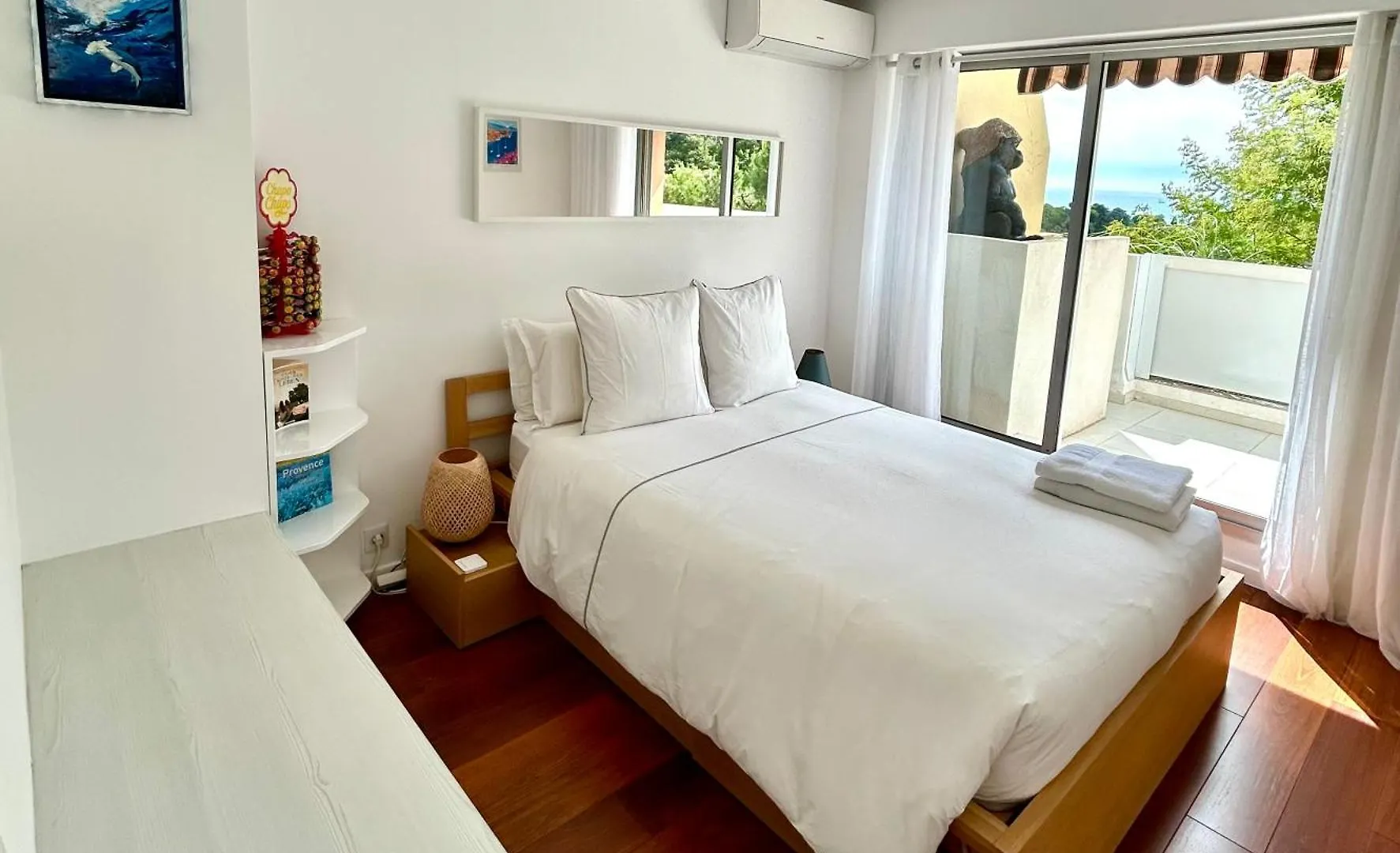 Apartament Appartement Luxe - 3 Pieces Avec Vue Mer, Piscine Et Tennis Nicea