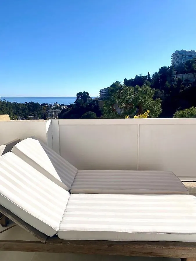 Appartement Luxe - 3 Pieces Avec Vue Mer, Piscine Et Tennis Nice